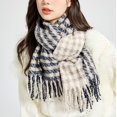 thumbnail image 3 of Neck Scarf Plaid Winter Scarf Classic Warm, 3 of 5