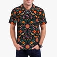 thumbnail image 1 of Fotbe Mexican Flower And Birds Camiseta Polo de Golf para Hombre con Estampado – Camisa Deportiva Transpirable con Cuello Abotonado-3X-Large, 1 of 6