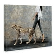 thumbnail image 3 of Stupell Industries Eclectic Trendy Woman with Leopard Canvas Art, 30 x 24, by Svetlana Aleynikova, 3 of 8