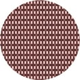 thumbnail image 1 of Ahgly Company Tapis d'Intérieur Rond Lavable en Machine Rose Marguerite Rose Transitionnel, 7 Pieds Rond, 1 of 7
