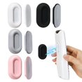 thumbnail image 2 of Hyasfey 5Pcs Magnetic Remote Control Holder Wall Mount Hole Free Easy to Install Self-Adhesive TV Remote Control Caddy Storage Holder, 2 of 8