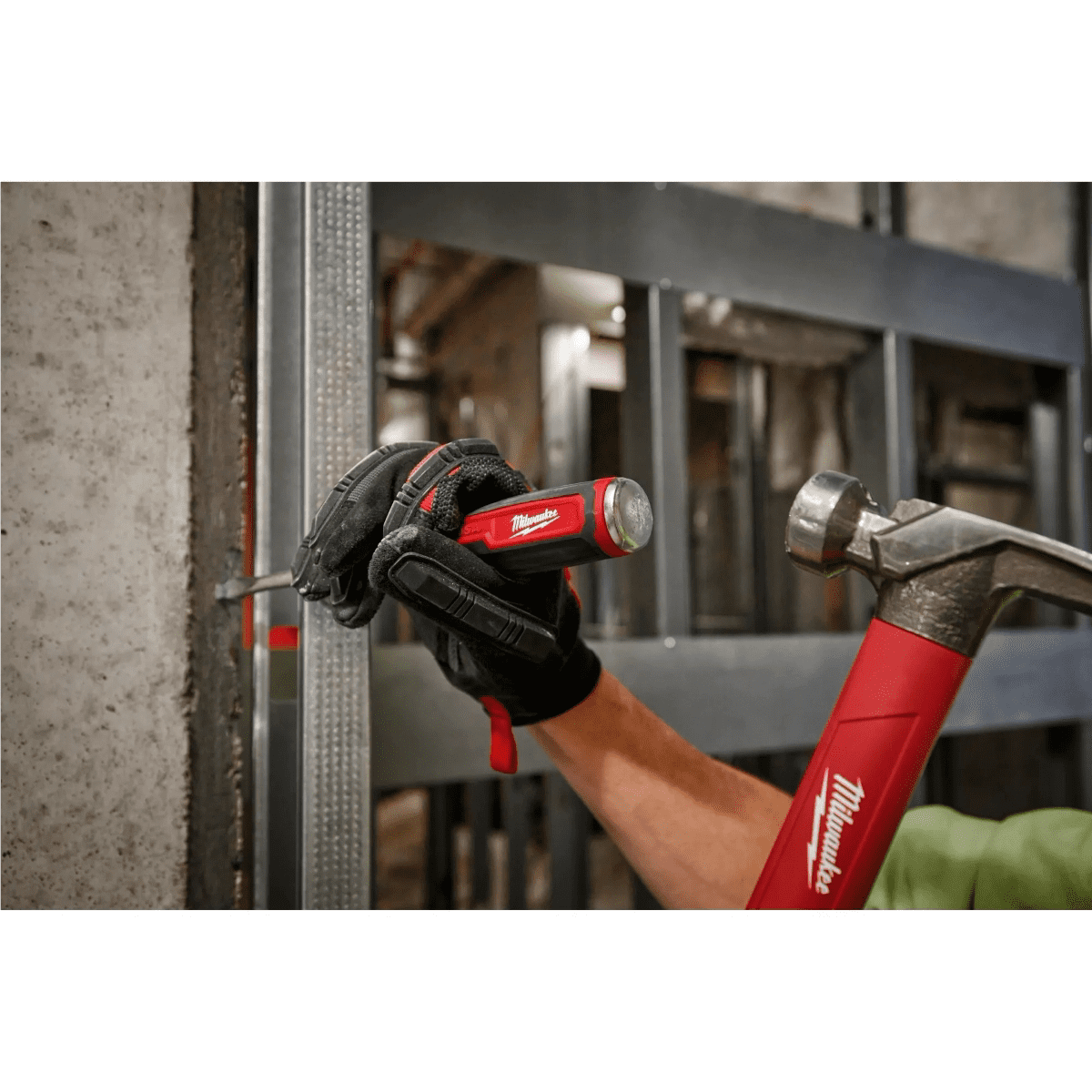 Milwaukee Tool 3/8 Inch Slotted 8 Inch Cushion Grip Demolition Screwdriver (USA)