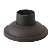 Hinkley Lighting 1304 7" Wide Cast Aluminum Pier Mount Base - Bronze