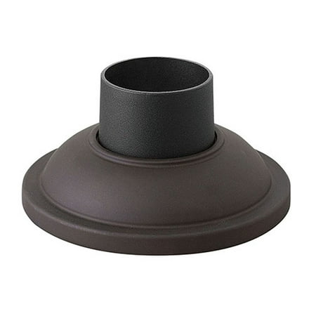 Hinkley Lighting 1304 7" Wide Cast Aluminum Pier Mount Base - Bronze