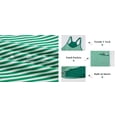 thumbnail image 4 of PUWEI Women's Striped Athletic Mini Dress Summer Sleeveless Built-in Shorts Tennis Workout Romper, 4 of 7
