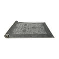 thumbnail image 2 of Ahgly Company Indoor Square Oriental Gray Industrial Area Rugs, 5' Square, 2 of 4