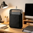 thumbnail image 5 of Transparent Zipper File Bag with Handle, Subject Sorting Pouch for Student Homework and Test Papers, Large Capacity Document Organizer Tote for School, Clear Storage Bag for Study Supplies, 5 of 5