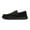 CARBON BLACK, variant on Mens Comfort Slip-on Canvas Loafers Casual Boat Shoes SBLS223M NAVY Size 12