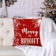 thumbnail image 5 of Christmas Pillowcase 17.71x17.71in 1pc Set Used For Christmas Decoration Winter Holiday Decoration Pillow Cover Suitable For Home Sofas, 5 of 6