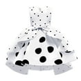 thumbnail image 1 of Liyamei Robe de Cérémonie pour Filles Sans Manches, Imprimé pour Enfants, Fête, Pois, Princesse, Robe pour Enfant, Robe et Jupe pour Filles, 6-7 Ans, 1 of 1