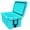 Blue, variant on LuckyNote 65 QT Rotomolded Cooler, Heavy Duty Ice Chest with Up to 5 Days Ice Retention, 400 lbs Load Capacity, Fish Ruler & Bottle Opener, Portable Camping Cooler Box