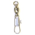 thumbnail image 2 of Eagle Claw Fishing, Ball Bearing Swivel with Interlock Snap, Size 3, 2 of 5