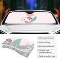 thumbnail image 5 of Windshield Sun Shade Foldable Car Front Window Sunshade For Car Suv Trucks Vans - Best Heat Shield Blocker Visor Cover Blocks Uv Rays And Keeps Your Vehicle Cool-Small, 5 of 5