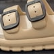 thumbnail image 4 of Sandalias planas de EVA Diapositivas de nube Doble hebilla Suela gruesa ajustable Casual para hombres, 4 of 7