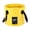 Yellow 12L, variant on Fishing Tackle Water Container Nylon Braided Handle Bucket Colorful Fishing Fish Bag Bucket PVC Bucket Fishing Accessory