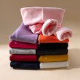 thumbnail image 3 of Girls Fleece Lined Leggings Winter Warm Full Length Pants Elastic Wasit Thick Thermal Tights Pants, 3 of 4
