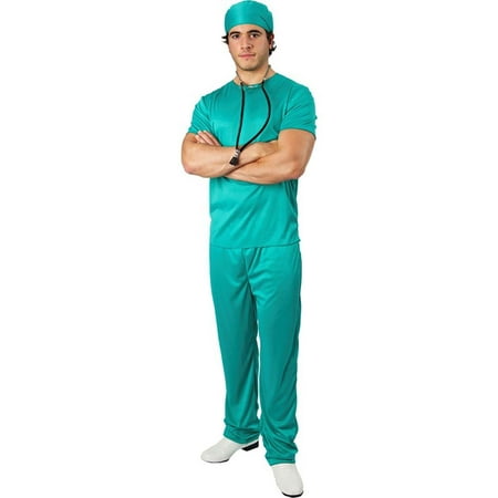 Surgeon Doctor Medical Scrubs Adult Costume