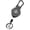 1, variant on 2-Pack Retractable Keychain, Heavy Duty Carabiner Badge Holder, Tactical ID Badge Reel Key Chain with 31.5” Steel Retractable Cord, 8.0 oz