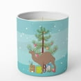 thumbnail image 4 of Carolines Treasures BB9186CDL 3.75 x 3.25 in. Unisex F1 Hybrid Camel Christmas 10 oz Decorative Soy Candle, Teal, 4 of 5