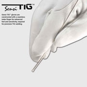 Steiner 0264 Pro-Series IronFlex TIG Premium Kidskin TIG Welding Gloves, Nomex, Poly Lined Back, 4 Cuff, Large