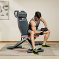 thumbnail image 3 of BAOKALER Weight Bench with U Shape Handle for Full Body Workout, Adjustable Workout Bench with Resistance Bands, Multi-Function Strength Training Bench Press Exercise Equipment for Home Gym, 1000 lbs, 3 of 10