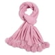 thumbnail image 1 of Bufandas de invierno para mujer, bufandas sólidas colgantes, chal cálido, bufanda de poliéster para mujer, 1 of 3