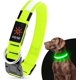 thumbnail image 1 of Liangnv Collar para Perro LED, Collar para Perro con luz Recargable USB Que Brilla en la Oscuridad (Verde, Mediano), 1 of 5
