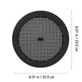 thumbnail image 2 of HAMPPLIES 5Pack Plastic Garden Sieves Soil Filter Tool for Professionals Black, 2 of 6