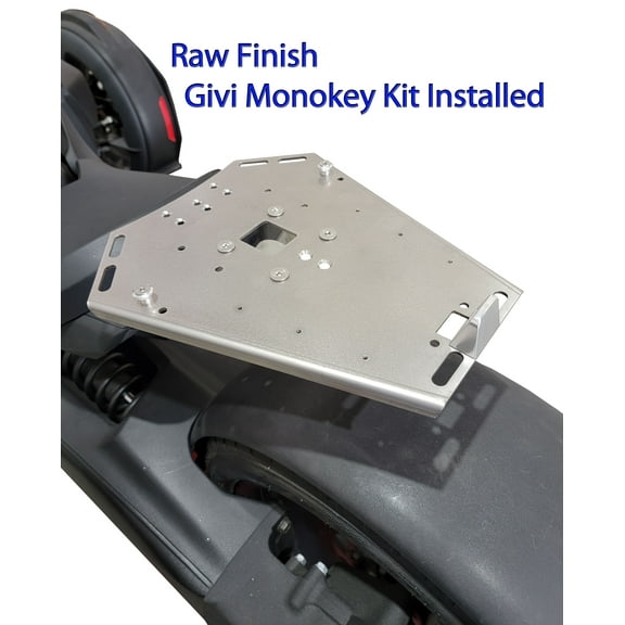 Can Am Ryker Luggage Rack Stainless Steel Givi Kit Installed NO MAX MOUNT NEEDED
