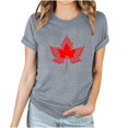 thumbnail image 1 of FAIWAD T-Shirt d'Été pour Femmes, Léger, Manches Courtes, Col Rond, Imprimé Graphique, Blouses Basiques, 1 of 3