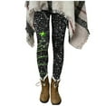 thumbnail image 3 of Horkkom Leggings for Women Christmas Tree Print High Waisted Thin Tights Yoga Workout Xmas Pants L, 3 of 7