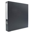 thumbnail image 1 of Bindertek 3-Ring 2-Inch Premium Linen Textured Binder Dark Gray (3SLN-DG), 1 of 1