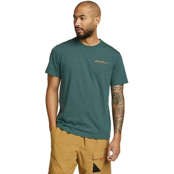 Eddie Bauer Men's One Planet Graphic T-Shirt Medium