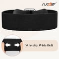 thumbnail image 7 of SUOSDEY Women Elastic Wide Belt Stretchy Vintage Ladies Waist Belt for Dress, 7 of 7