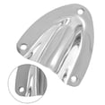 thumbnail image 1 of Lefu Marine Grade Stainless Steel Midget Clam Shell Wire Cable Vent Cover hose, 1 of 10