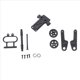 thumbnail image 4 of 3X Barra de Caballito para HBX 16889 16889A 16890 16890A SG 1601 SG 1602 SG1601 SG1602 RC Coche Piezas Accesorios, 4 of 5
