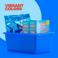 thumbnail image 6 of Prextex Toy Storage Bins - Pack of 4 Containers Closet Organizers Classroom Toys Organizers, 6 of 6