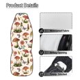 thumbnail image 5 of Chririnla Stretch Car Seat Covers for Auto Polyester Washable Automotive Seat Covers, Mushroom Butterfly Floral Print, 5 of 12