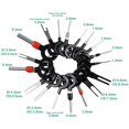 thumbnail image 3 of Herramienta de extracción de terminales de coche, Extractor de conector de enchufe de cable, Kit de Extractor de Pin de liberación para herramienta de reparación de enchufes de coche, 11, 18, 36, 41 p, 3 of 3