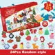 thumbnail image 3 of Calendario de Adviento de Navidad 2025 Figet Toys Calendario de cuenta regresiva de Papá Noel Caja sorpresa para niños Regalo de Navidad de Año Nuevo, 3 of 5