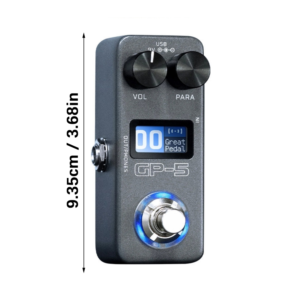 Jesscasday Digital Reverberation Guitar Effects Device Advanced Guitar Processor