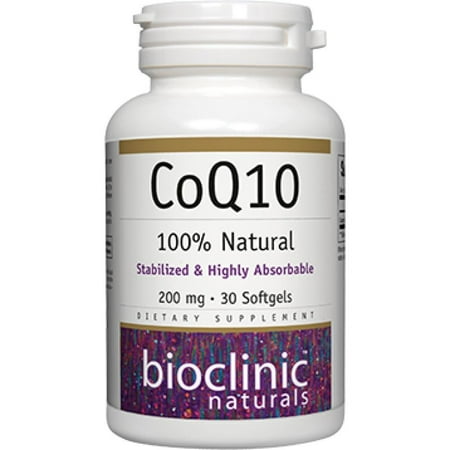 Bioclinic Naturals CoQ10 200 mg 30 gels 9310 ASD ME