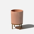 thumbnail image 1 of Veradek Demi Series Raised 16" Plastic-Stone Planter - (Terracotta/Brown, 1 Pack), 1 of 10