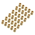 thumbnail image 3 of Cuentas de tubo para barba, 30 piezas de cuentas de tubo para el cabello, cuentas de rastas antiguas, cuentas de aleación para rastas, características líderes en su clase, 3 of 8