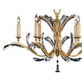 thumbnail image 2 of Fine Art Handcrafted Lighting 761240ST Beveled Arcs Gold Six-Light Single-Tier Beveled, 2 of 2