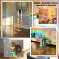 thumbnail image 6 of DUONER Rainbow Window Clings for Glass, Stained Glass Window Film Decorative, 3D Decals Windows Cover, Suncatcher Static Cling Sticker Windows for Home,17.7 x 78.7 inch, 6 of 6