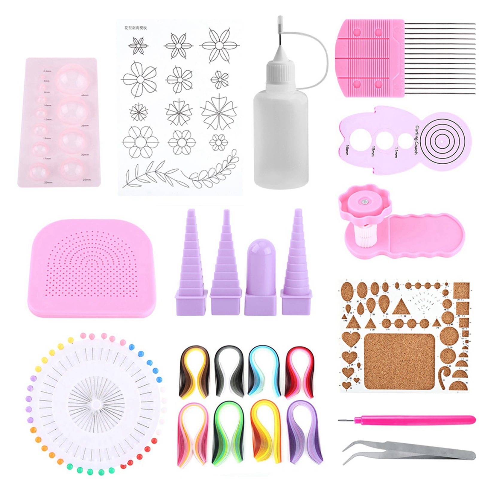 Paper Quilling, Stainless Steel Quilling Pen Paper Quilling Kit For