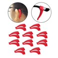 thumbnail image 1 of 10 Pares de Antideslizantes Cómodos para Y Adultos Rojo Macarena Gancho para la oreja para anteojos, 1 of 8