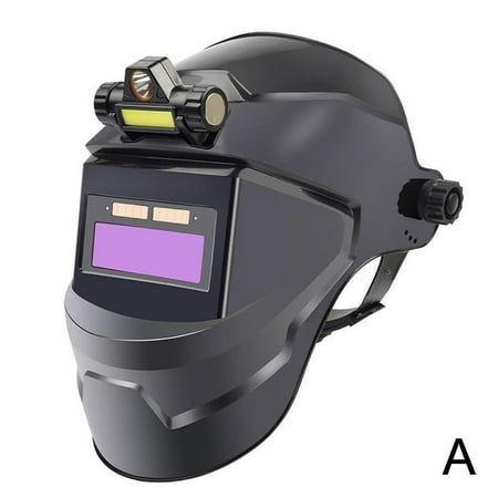 

Automatic Darkening Welding Helmet Head-Mounted Welder Mask Portable Safety Y0L8
