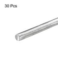 thumbnail image 3 of 30Pack Fully Threaded Rod M4 x 25mm 0.7mm Thread Pitch 304 Stainless Steel Right Hand Threaded Rods Bar Studs, 3 of 6